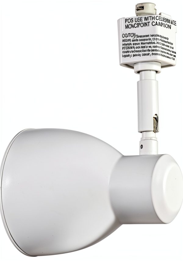 Lithonia Lighting Track Lighting Head BR30 Matte White Metal Baffle-2