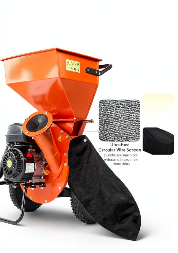 Wood Chipper Bag GS Alderaul Reusable 24x54in Heavy Duty Universal-2