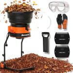 Electric Leaf Mulcher MAXLANDER ML-LS03-A 15 Amp 8400 RPM Shredder-0