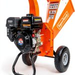 SuperHandy Mini Wood Chipper Shredder 7HP Compact Orange 3" Capacity-0