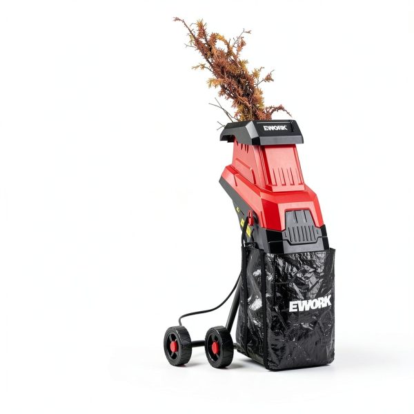 Electric Wood Chipper EWORK 15 Amp EK-DT8401 1.77" Cut-6