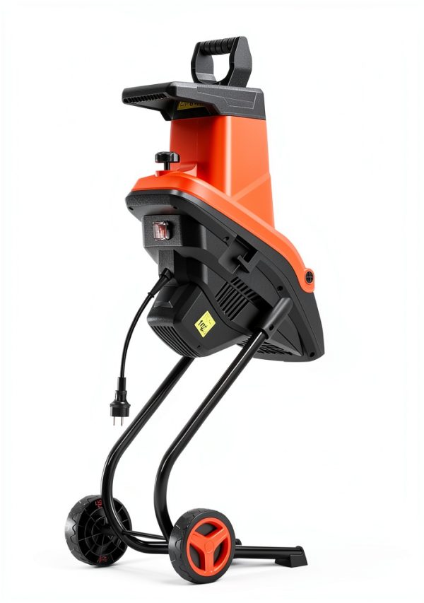 Wood Chipper AIVOLT Electric 15Amp Shredder 1.8 Inch Capacity with 50L-7