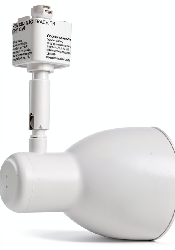 Lithonia Lighting Track Lighting Head BR30 Matte White Metal Baffle-3
